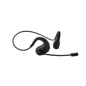 ELECOM｜エレコム Bluetooth ヘッドセット オープンイヤー 耳を塞がない ネックバンド マイク付き Web会議 テレワーク ワイヤレスイヤホン ENCノイズキャンセリング 脱着式マイク ミュート機能 長時間バッテリー ブラック ブラック LBT-HSOE01BK [ワイヤレス（Bluetooth） /