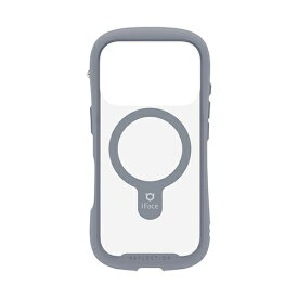 HAMEE｜ハミィ iPhone 17 Pro iFace Reflection MagSynq 強化ガラスクリアケース グレー