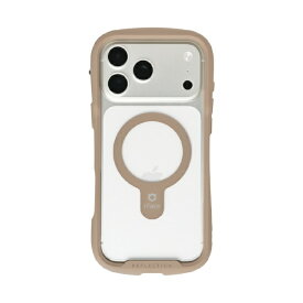 HAMEE｜ハミィ iPhone 17 Pro Max iFace Reflection MagSynq 強化ガラスクリアケース ベージュ