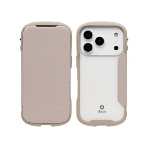 HAMEE|ハミィ iPhone 17 Pro iFace Reflection ダイアリー ポリカーボネート クリアケース ベージュ