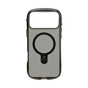 HAMEE|ハミィ iPhone 17 Pro Max iFace Look in Clear Hybrid MagSynqケース ブラック/フロスト