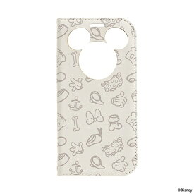 HAMEE｜ハミィ iPhone 17 ディズニーキャラクター CERTA フリップ窓付きダイアリーケース ミッキーマウス/総柄アイコン