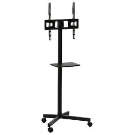 B.Bファニシング｜B.B FURNISHING キャスター&棚付きテレビスタンド Huit(ユイット) ブラック ONTV0362KIBLK