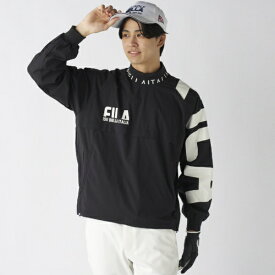 フィラゴルフ｜FILA GOLF メンズ プルオーバー ブラック 785262 [メンズ /Mサイズ]【返品交換不可】