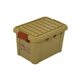 グリーンパル｜GREENPAL 収納ボックス 蓋付き 38 ハイ 衣類 アウトドア コヨーテ CC-402