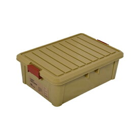 グリーンパル｜GREENPAL 収納ボックス 蓋付き 55 ロー 衣類 アウトドア コヨーテ CC-403