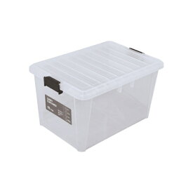 グリーンパル｜GREENPAL 収納ボックス 蓋付き 55 ハイ 衣類 アウトドア クリア CC-412