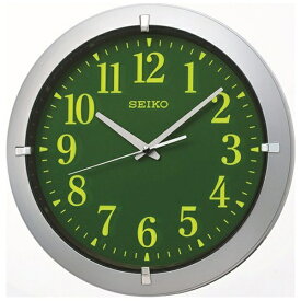 セイコー｜SEIKO 掛け時計 スタンダード 銀色メタリック KX618S