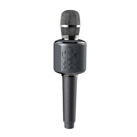SMALY｜スマリー Bluetooth搭載カラオケマイク Type-C グレー SM-KM21C