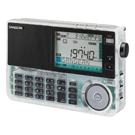Sangean｜サンジーン マルチバンドラジオ スケルトンクリア ATS-909X2J-CL [ワイドFM対応 /AM/FM/短波/長波]