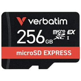 Verbatim｜バーベイタム microSD Expressカード 256GB Nintendo Switch2 動作確認済 EXMXCN256GJRZV1 [Class10 /256GB] 【代金引換配送不可】