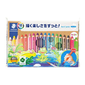 ステッドラー｜STAEDTLER Noris junior(ノリス ジュニア) 色鉛筆 18色セット 140 C18