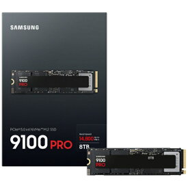 Samsung｜サムスン MZ-VAP8T0B-IT 内蔵SSD PCI-E Gen5接続 SSD 9100 PRO [8TB /M.2]