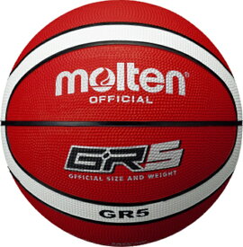 モルテン｜molten バスケットボール GR5 レッド×ホワイト BGR5-RW
