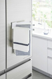 山崎実業｜Yamazaki フィルムフック布巾ハンガー　プレート　ホワイト WH 1561