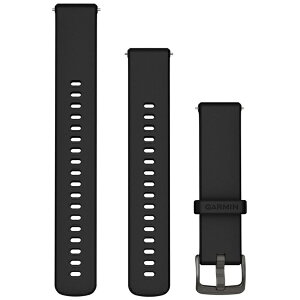 GARMIN�b�K�[�~�� Quick Release �o���h 18mm Silicone Black / Venu 4 010-13406-02