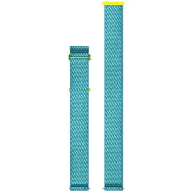GARMIN｜ガーミン Quick Release バンド 22mm Nylon Yellow Turquoise / Venu 4 010-14400-07
