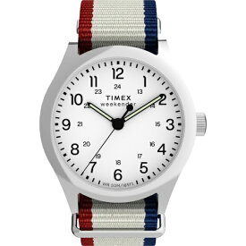 TIMEX｜タイメックス ウィークエンダー ニューイングランド [Weekender New England] 1年保証 アイボリー(ファブリック) TW2Y15500 [正規品]