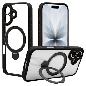 ラスタバナナ｜RastaBanana iPhone 17ケース ZEROSAFE 極 回転スタンド 磁力充電対応 ブラック