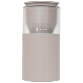 Life on Products｜ライフオンプロダクツ 充電式ナイトライト超音波加湿器 モカ LCAHF015-MO [超音波式]