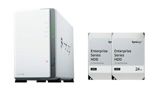 SYNOLOGYbVmW[ NAS [48TB /2xC] DiskStation DS223j +HAT5320-24TB 2 DS223j+HAT5320-24TB2