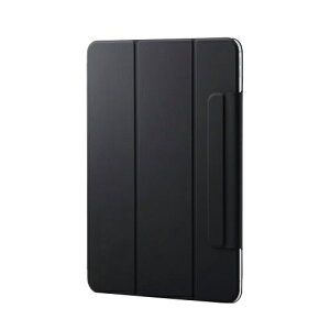 ELECOM�b�G���R�� 13�C���`iPad Pro�iM5/M4�j�p �t���b�v�P�[�X �����^ �}�O�l�b�g���E �X���[�v�Ή� �u���b�N TB-A25PLWVPF2BK