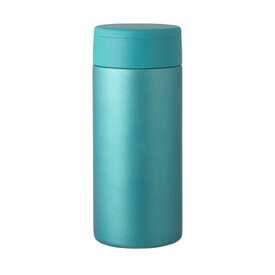 リビング 水筒 ステンレス 直飲み ミスティック 携帯ミニマグボトル 220ml 軽量 ブルー