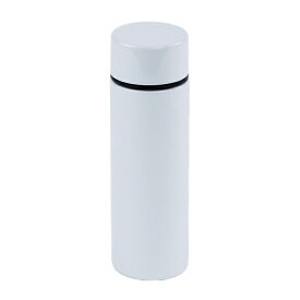 リビング 水筒 直飲み ステンレス ミニマグボトル 130ml ミニ ミニボトル ホワイト