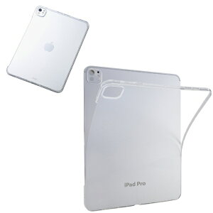ELECOM�b�G���R�� 11�C���`iPad Pro�iM5/M4�j�p �\�t�g�N���A�P�[�X �y�� �N���A TB-A25PMUCCR