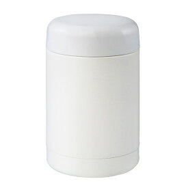 リビング スープジャー 保温弁当箱 MIPフードポット 300ml ランチボックス ホワイト