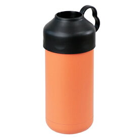 リビング ペットボトルクーラー 保冷 BE-SIDE 500ml 600ml 専用 オレンジ