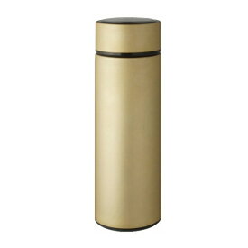 リビング 水筒 ステンレス 直飲み ミスティック 携帯ミニマグボトル 350ml 軽量 ゴールド
