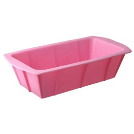 リビング パウンドケーキ型 25cm シリコン製 ピンク