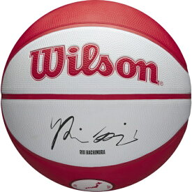 ウィルソン｜Wilson バスケットボール NBA PLAYER LOCAL-RUI HACHIMURA 7号球 レッド×ブラック 4007101XB7