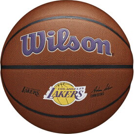 ウィルソン｜Wilson バスケットボール TEAM ALLIANCE レイカーズ 7号球 ブラウン 3100XBLAL