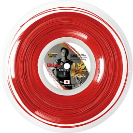 ウィルソン｜Wilson バドミントン用ガット CX66 BADMINTON STRING REEL レッド WR85001040