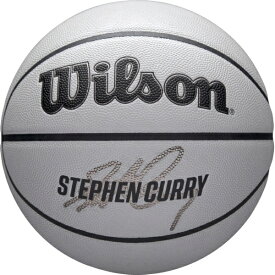 ウィルソン｜Wilson バスケットボール NBA PLAYER ICON UV CURRY 7号球 グレー×カリー 4030601XB7