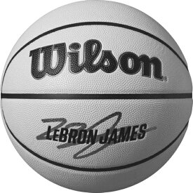 ウィルソン｜Wilson バスケットボール NBA PLAYER ICON UV LEBRON 7号球 グレー×レブロン 4030501XB7