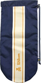 ウィルソン｜Wilson テニスラケットカバー SOFT COVER BEAR YELLOW Navy WR80493010
