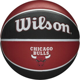 ウィルソン｜Wilson バスケットボール TRIBUTE CHI BULLS 7号球 レッド B1300XBCHI