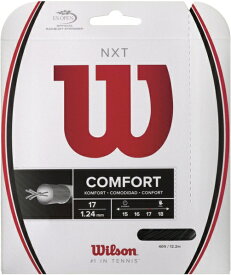 ウィルソン｜Wilson テニス用ガットNXT 17 BLACK ブラック WRZ943000