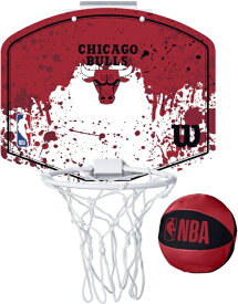 ウィルソン｜Wilson バスケットボール NBA TEAM ミニフープ ブルズ レッド WTBA1302CH