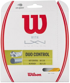 ウィルソン｜Wilson テニス用ガットDUO CONTROL 4GR 125＆NXT C ゴールド/ナチュラル WRZ949720