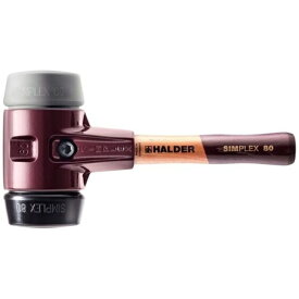 ロームヘルドハルダー｜HALDER HALDER SIMPLEXハンマー TPEミディアム ゴム複合材 鋳造製ハウジングと高品質かつ短い木製ハンドル 径80mm 全長325mm