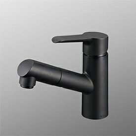 KVK｜ケーブイケー シングル混合栓　寒冷地仕様（eレバー）マットブラック FSL250DZEMB