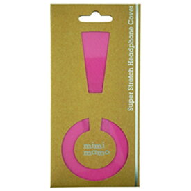 MIMIMAMO｜ミミマモ スーパーストレッチヘッドホンカバー L ピンク MHC-002-PK[MHC002PK]