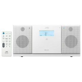 JVC｜ジェイブイシー CDラジオ NX-PB30 ホワイト [ワイドFM対応 /Bluetooth対応][CDコンポ ブルートゥース NXPB30W]