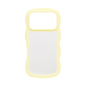 HAMEE｜ハミィ [iPhone 17 Pro専用]ULTRA FINE Wavy Frame iPhoneケース イエロー 661-0537-4057826