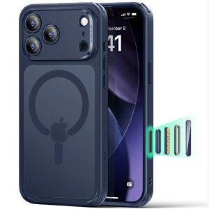 C[GXA[bESR iPhone 17 Pro (6.3C`jMagSafeΉA~^[O[hn[hP[X tXgu[ 1A86300401-Frosted Blue