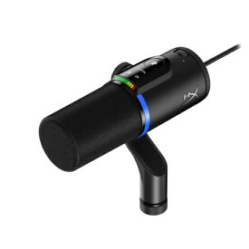 HyperX｜ハイパーエックス ゲーミングマイク ヘッドホン出力φ3.5mm搭載 FlipCast XLR/USB Streaming Dynamic Microphone HXR-B2CM1AA [USB-C＋USB-A]